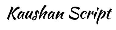 Schrift Kaushan Script