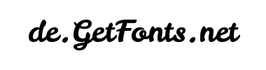 Schrift LeckerliOne