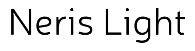Schrift Neris Light