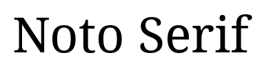 Schrift Noto Serif