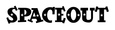 Schrift SpaceOut