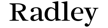 Schrift Radley