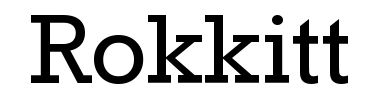 Schrift Rokkitt