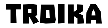 Schrift Troika