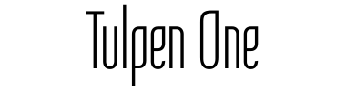 Schrift Tulpen One