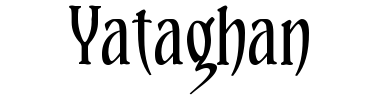 Schrift Yataghan
