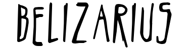 Schrift Belizarius