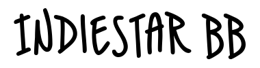 Schrift IndieStar BB