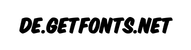Schrift Komika Title - Paint