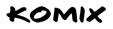 Schrift Komix