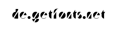 Schrift Trafaret