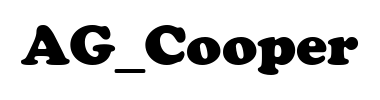Schrift AG_Cooper