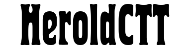 Schrift HeroldCTT