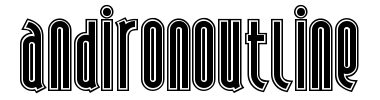 Schrift AndironOutline