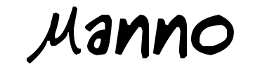 Schrift Manno