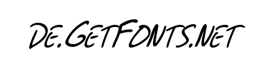 Schrift SF Grunge Sans SC Italic