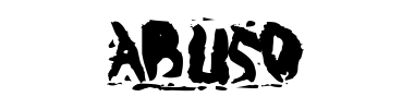 Schrift ABUSO