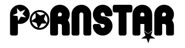 Schrift Pornstar