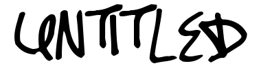 Schrift Untitled