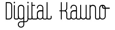 Schrift Digital Kauno