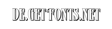 Schrift Verve Shadow
