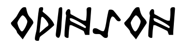 Schrift Odinson