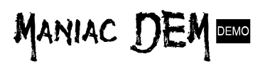 Schrift Maniac DEMO