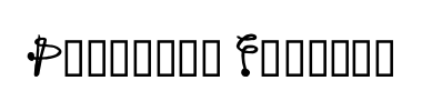 Schrift Protonic Feelers