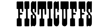 Schrift Fisticuffs
