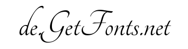 Schrift Tangerine
