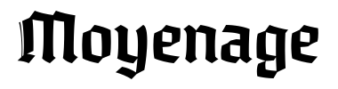 Schrift Moyenage