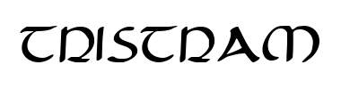 Schrift Tristram