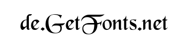 Schrift BlackChancery