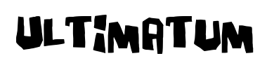 Schrift Ultimatum