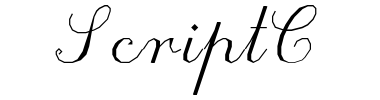 Schrift ScriptC