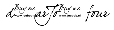 Schrift dearJoe four