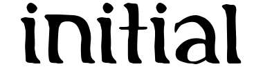 Schrift Initial