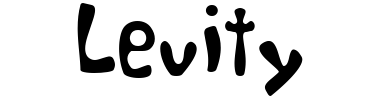 Schrift Levity