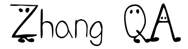 Schrift Zhang QA
