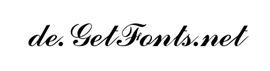 Schrift Commercial Script BT