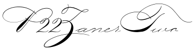 Schrift P22ZanerTwo