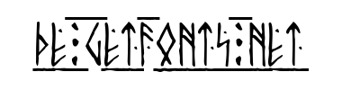 Schrift Runic Alt