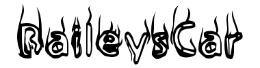 Schrift BaileysCar