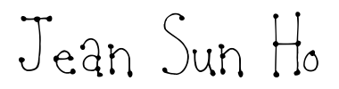 Schrift Jean Sun Ho