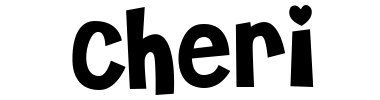 Schrift Cheri
