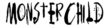 Schrift MonsterChild