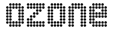 Schrift Ozone