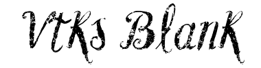 Schrift Vtks Blank