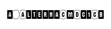 Schrift a_AlternaCmDc1Cb