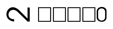Schrift NumerO